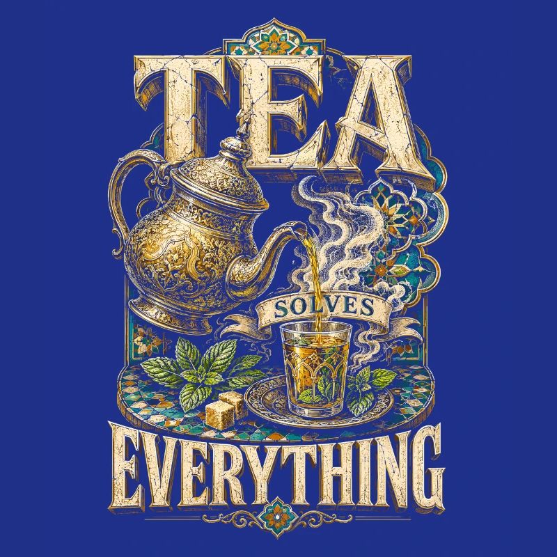 Moroccan Morocco Tea Solves Everything