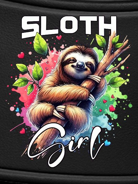 Sloth Mädchen Faultier