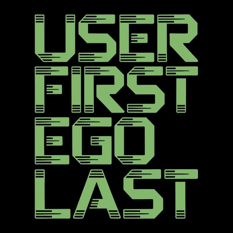 UX/UI Designer User First Ego Last Product Design