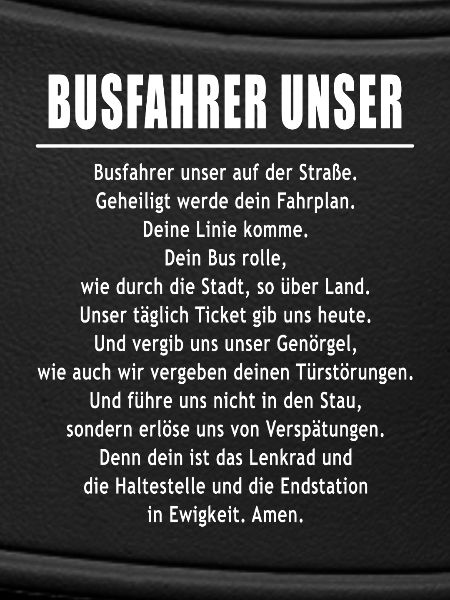 Busfahrer unser
