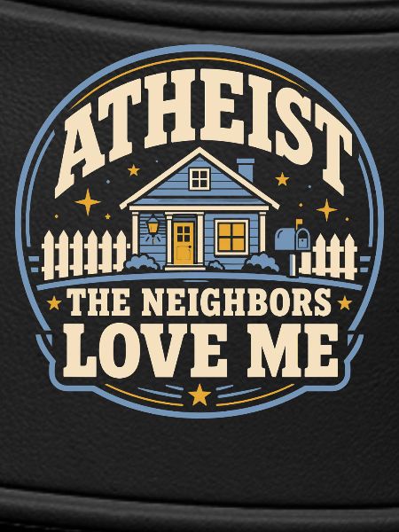 Atheistic, friendly, atheistic,