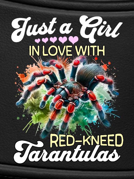 Girl Red Knee Tarantula