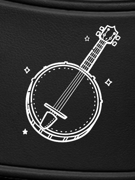Cartoon Banjo