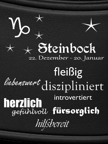 Steinbock_Sternzeichen