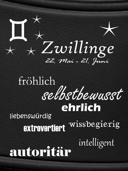 Zwillinge_Sternzeichen