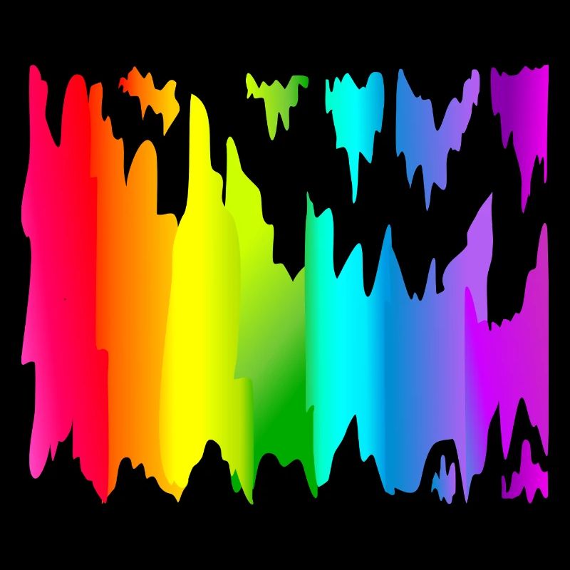 bunter Regenbogen Farbverlauf