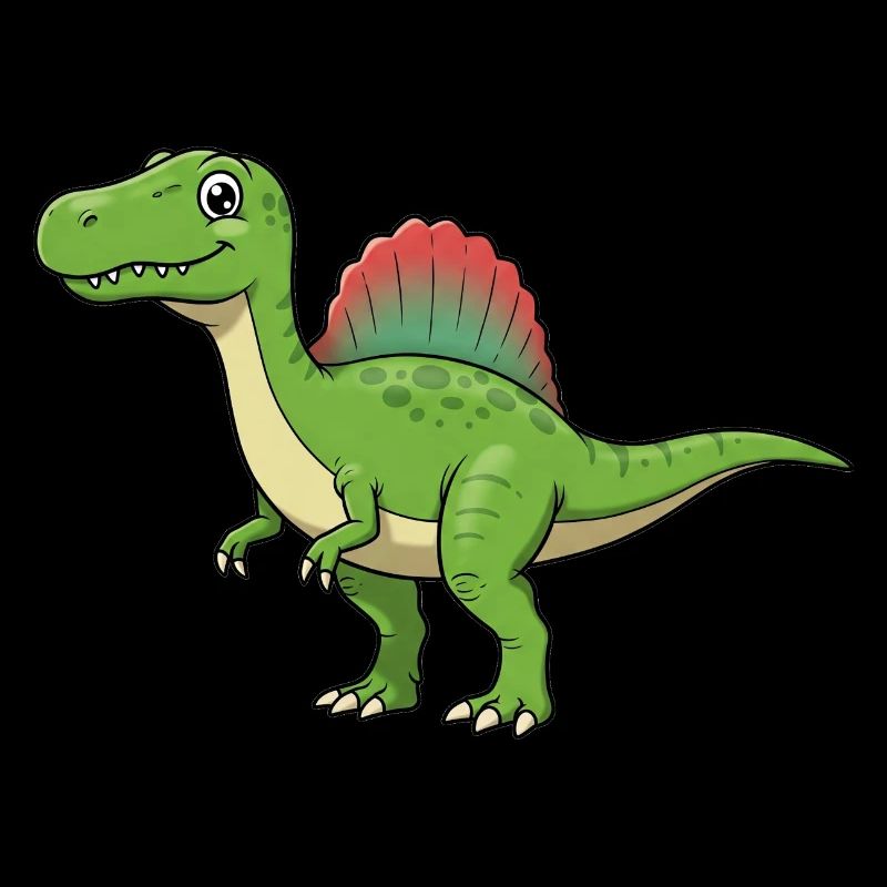 Dino Dessin Animé Spinosaurus