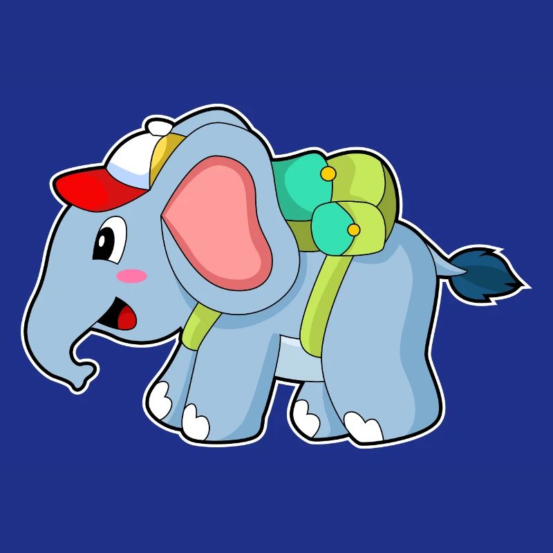 Elephant School Backpack