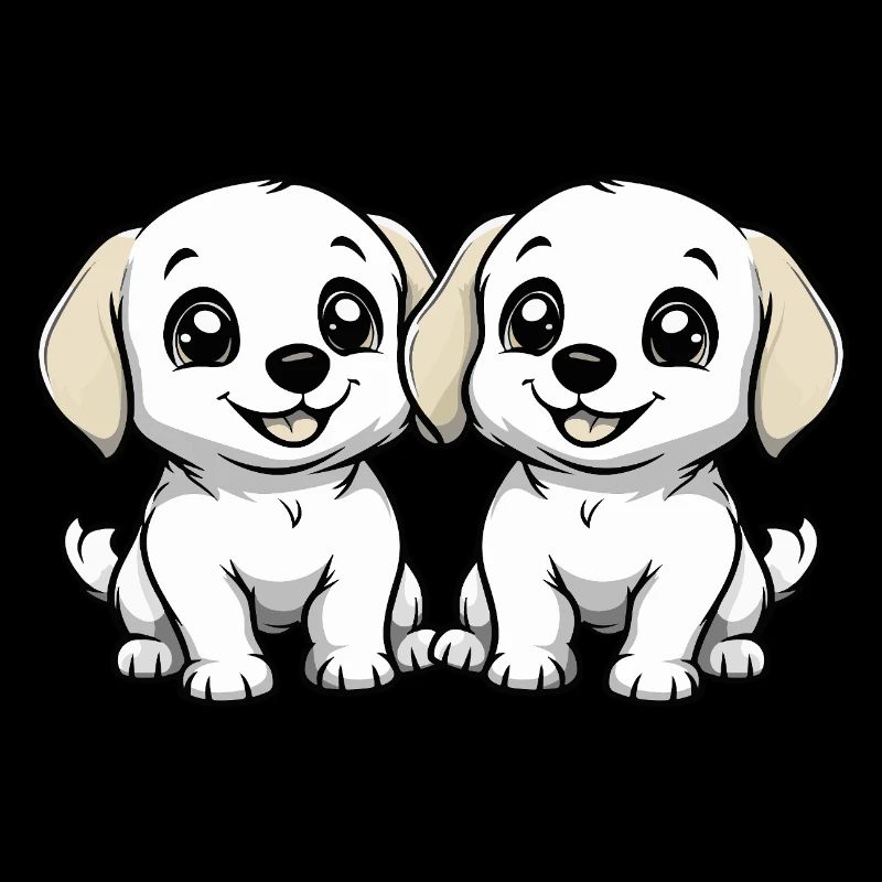 Labrador Hund Comic
