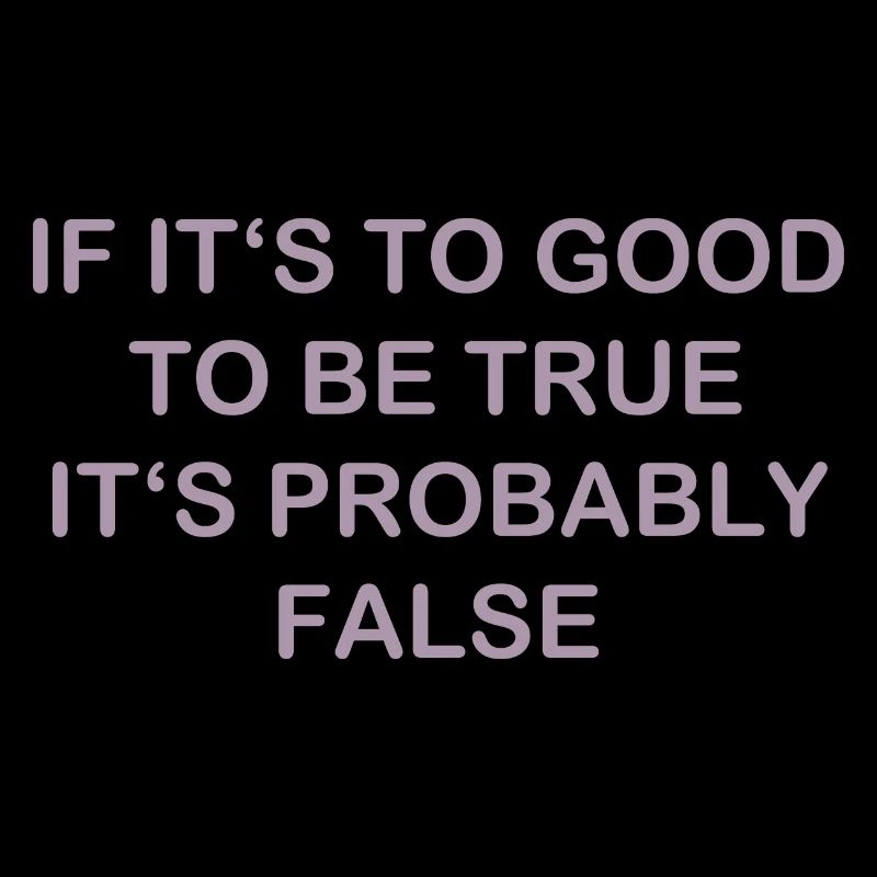 Previously beautiful, probably wrongly funny saying