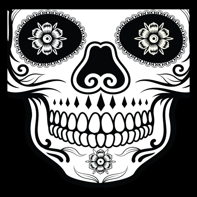 Mexican skull mouthguard