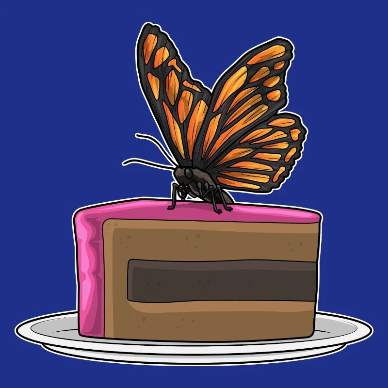 Gâteau d’anniversaire papillon