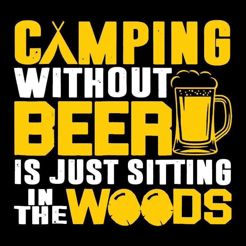 Camping And Beer