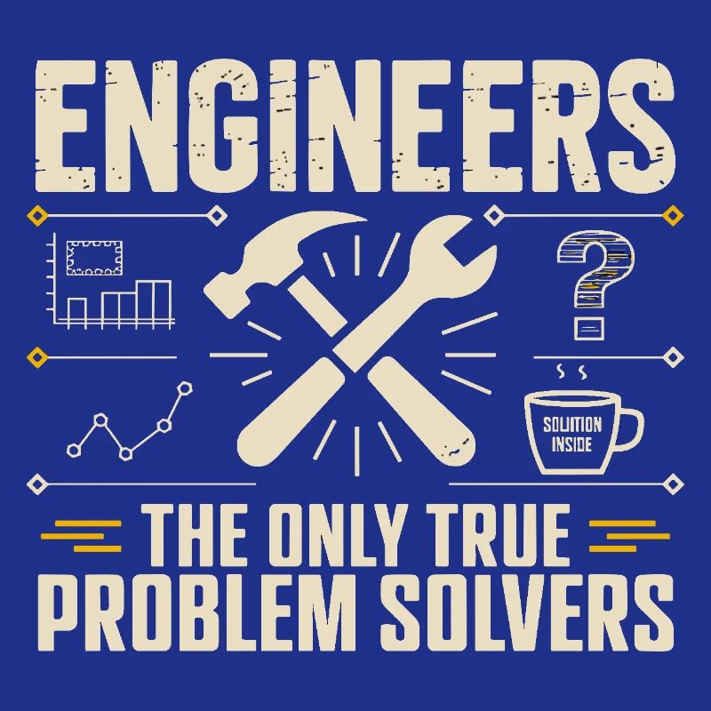 Engineers The True Problem Solvers für einen