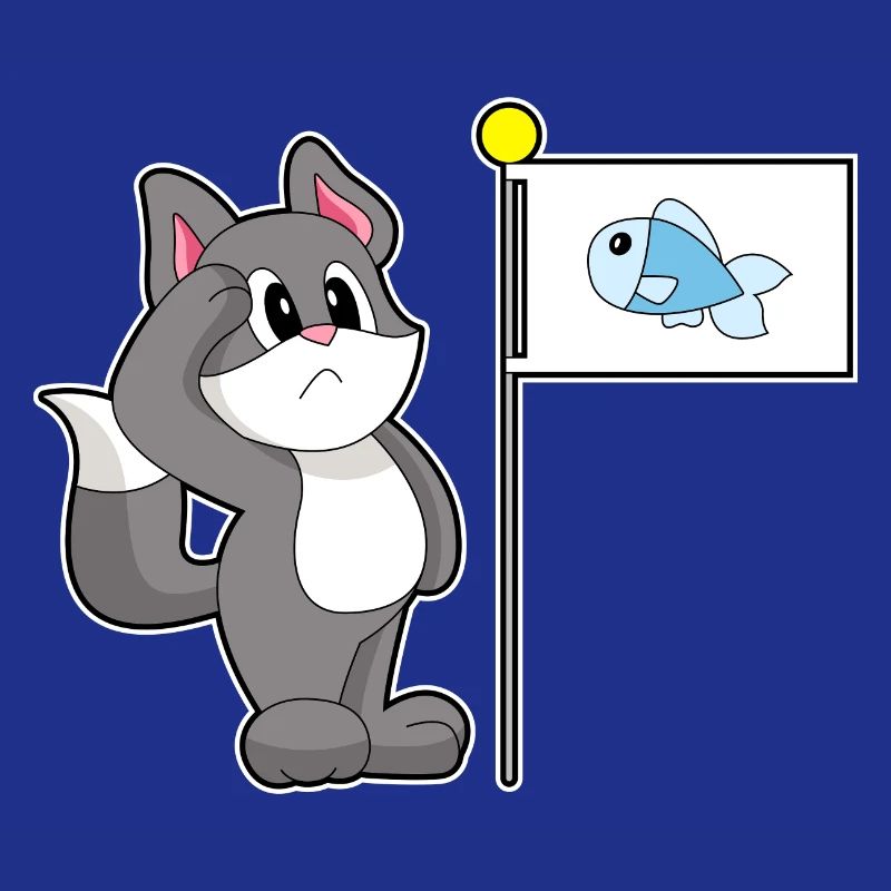 Drapeau de chat