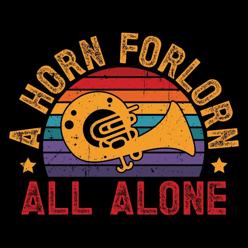 Euphonium Horn Forlorn All Alone Baritone Marching