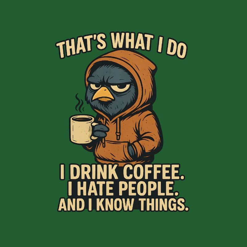 I Hate People Office Sayings
