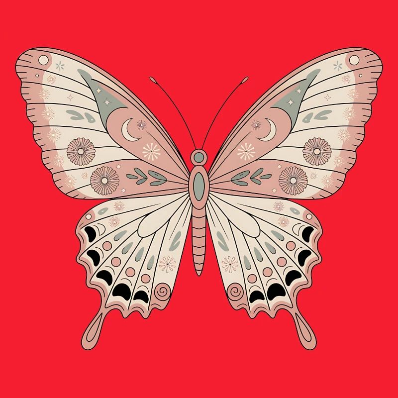 Boho Schmetterling