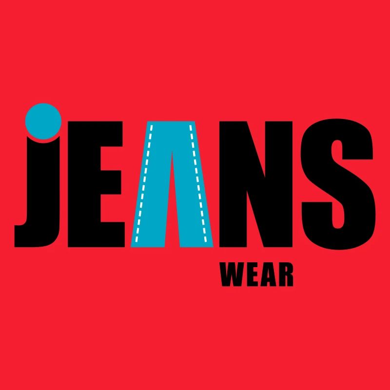 Jeans Wear with a dot