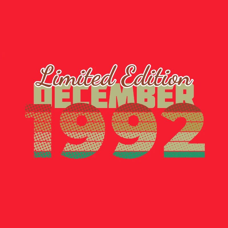 33e anniversaire Édition Limitée (SCR) 12/1992