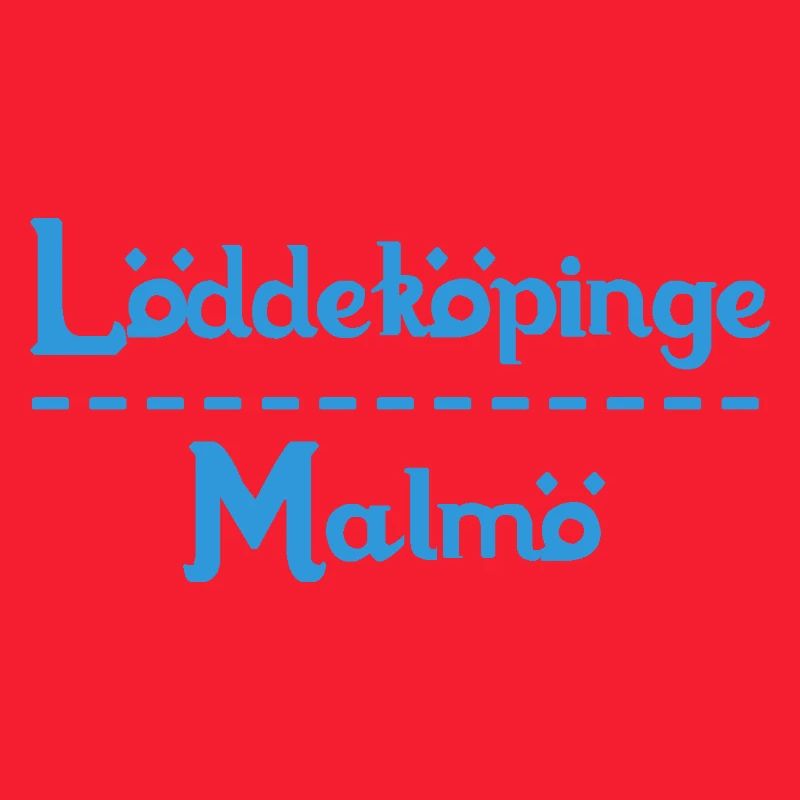 Löddeköpinge – Malmö Sky Blue Design