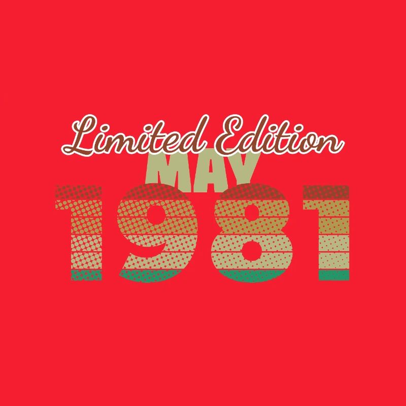 45e anniversaire Édition Limitée (SCR) 05/1981