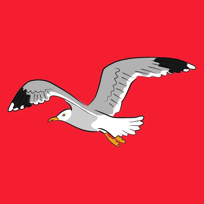 moewe vogel strand