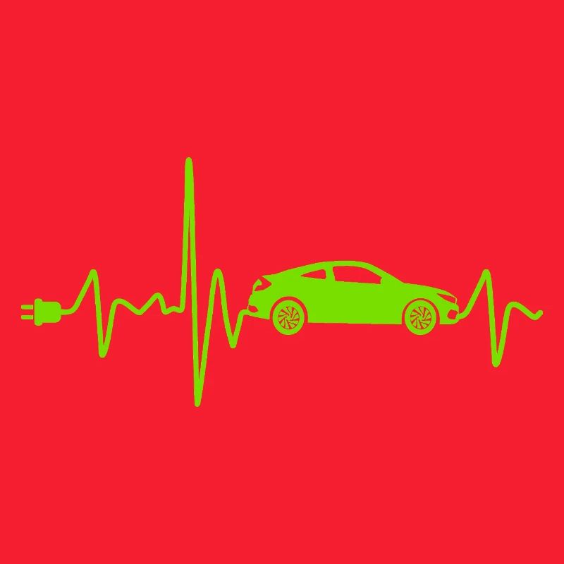 Elektroauto mit Heartbeat Eauto retro E-Auto