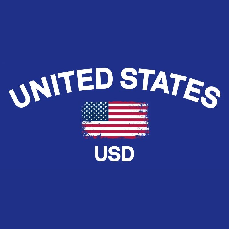 Distressed US Flag USD Graphic