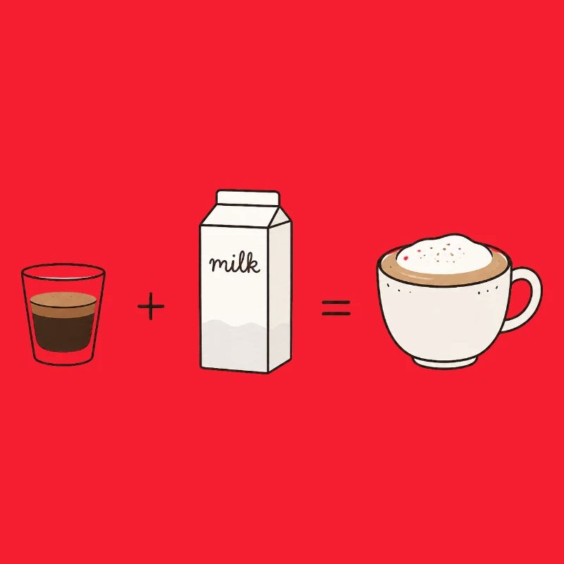 Cappuccino Formula Coffee Lover Design