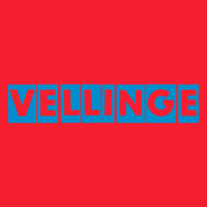 Vellinge – Conception de texte bleu