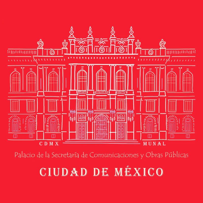 Mexico, Musée d’art, Dessin à la main