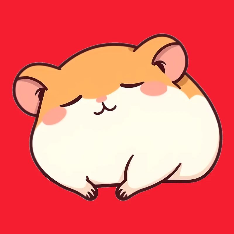 Hamster endormi