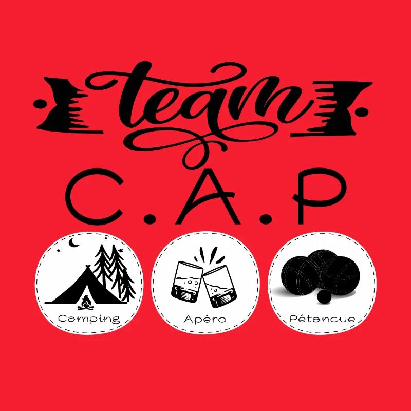 Team CAP camping aperitif petanque