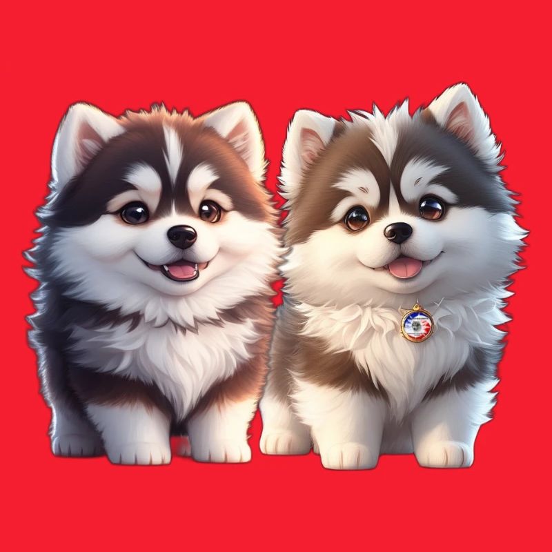 chiots malamutes
