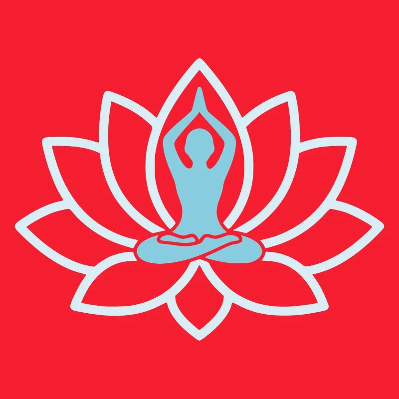 Chakra de Fleurs de Lotus Colorées
