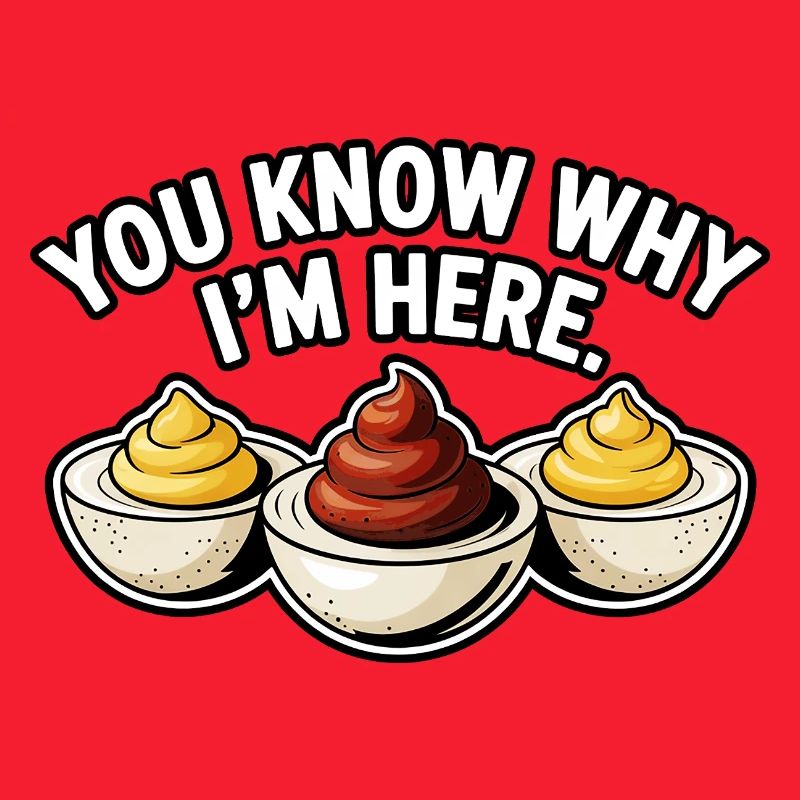 Deviled Egg Lover Chemise de nourriture drôle