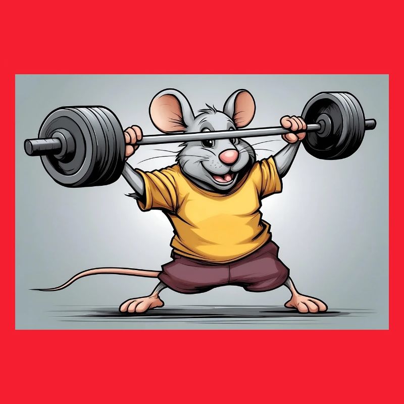 Power mouse during strength training
