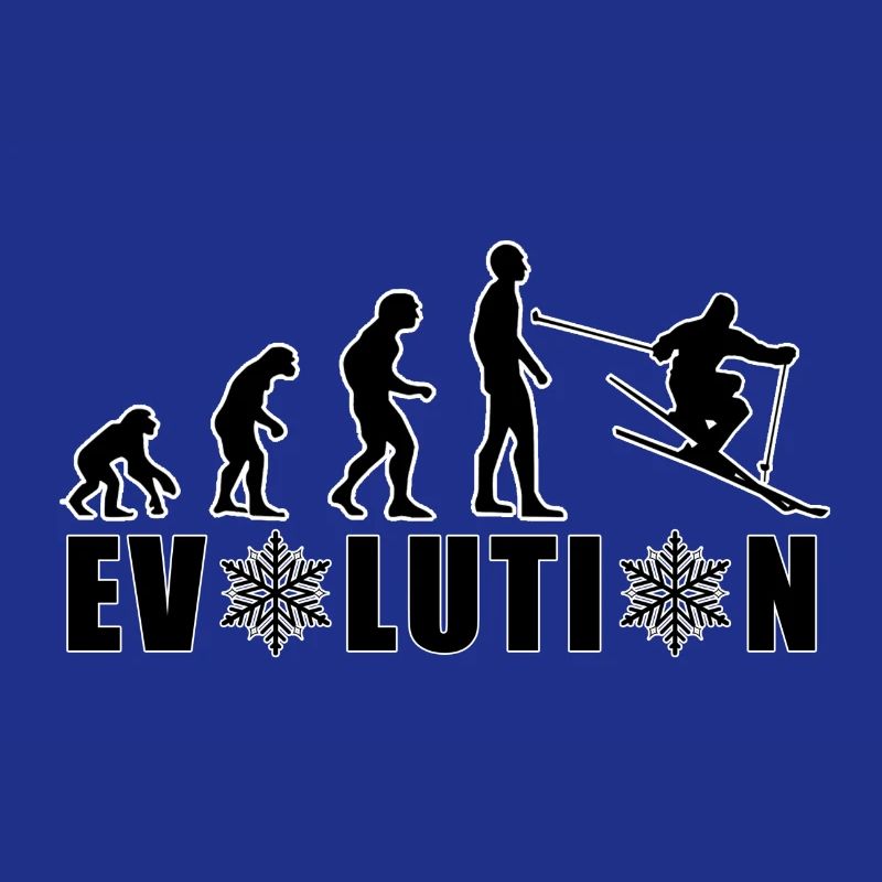 EVOLUTION Ski Winter Geschenk Weihnachtsgeschenk