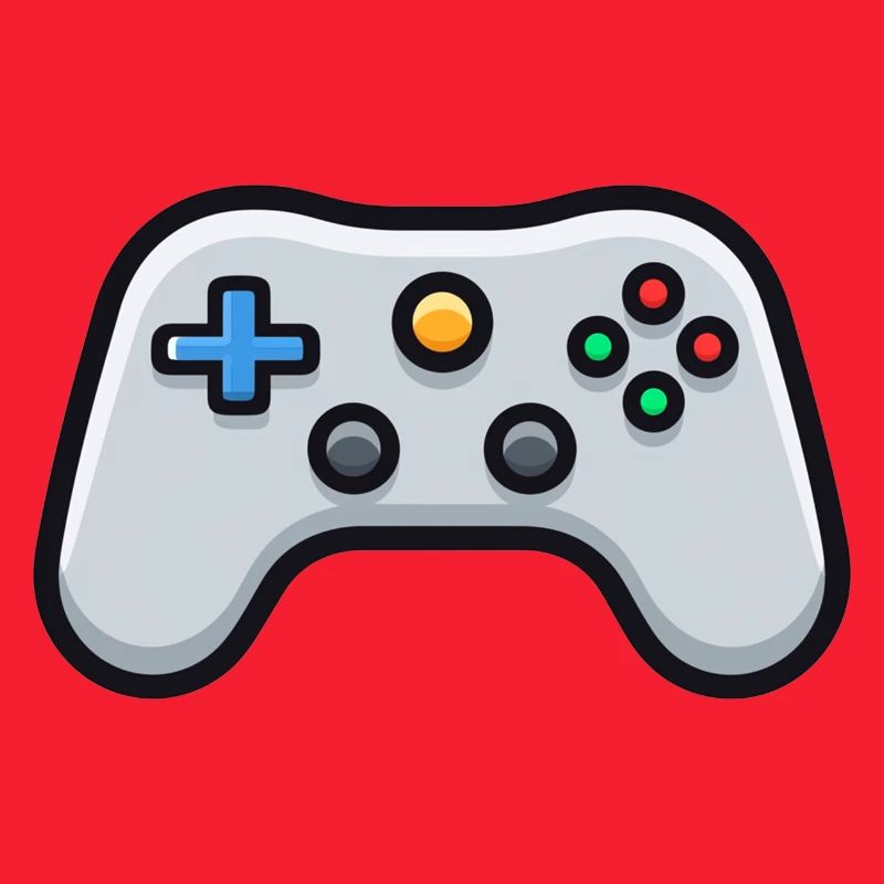 Gamepad Logo, Controller, Retro Console