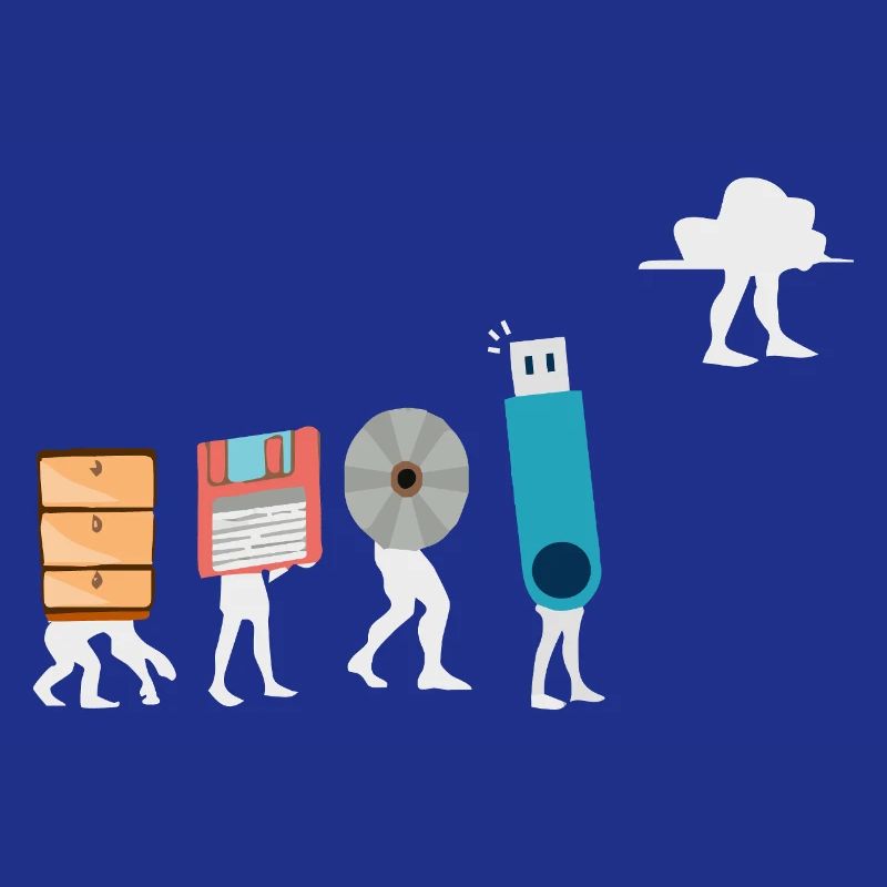 Cloud Computing Funny Programmer Data AI Software