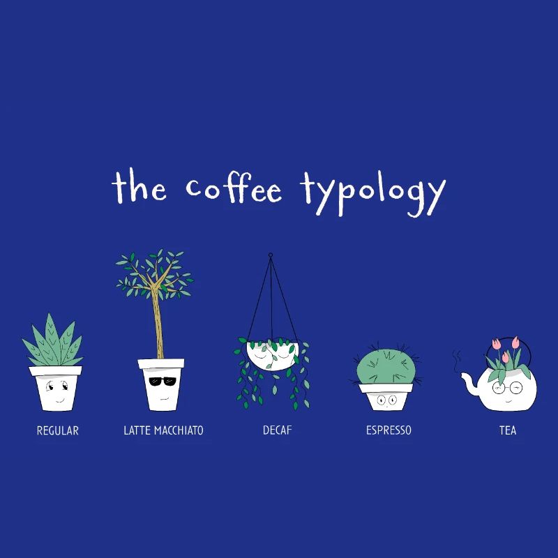 Kaffee Typen - hell