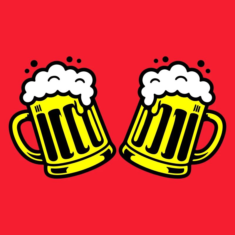 Beer Chop Cheers Comic