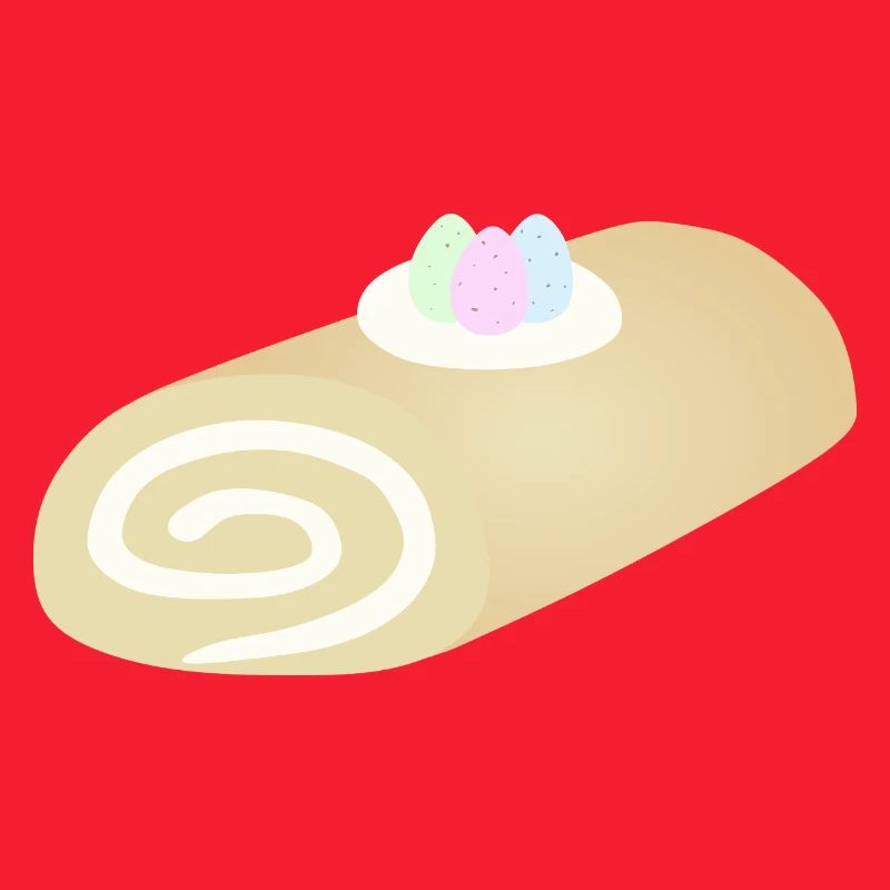 Easter Pastel Swirl Roll