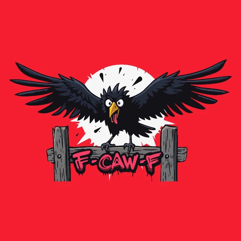 F-Caw-F Graffiti Raven Appearance