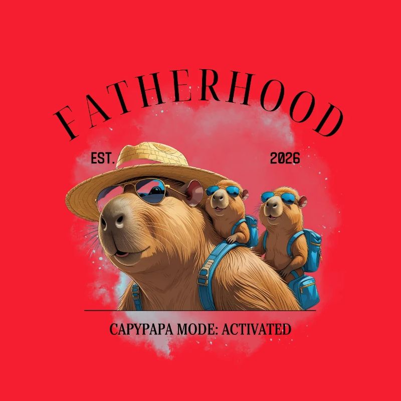 Paternité EST. 2026 – Mode Capypapa activé