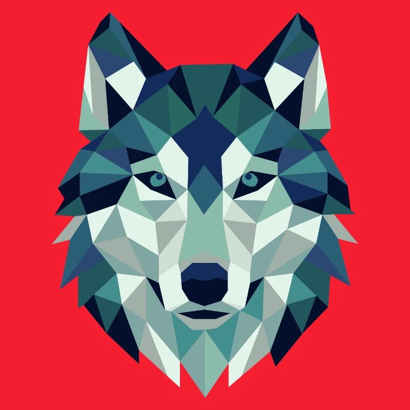 Wolf Head Polygon Geometry