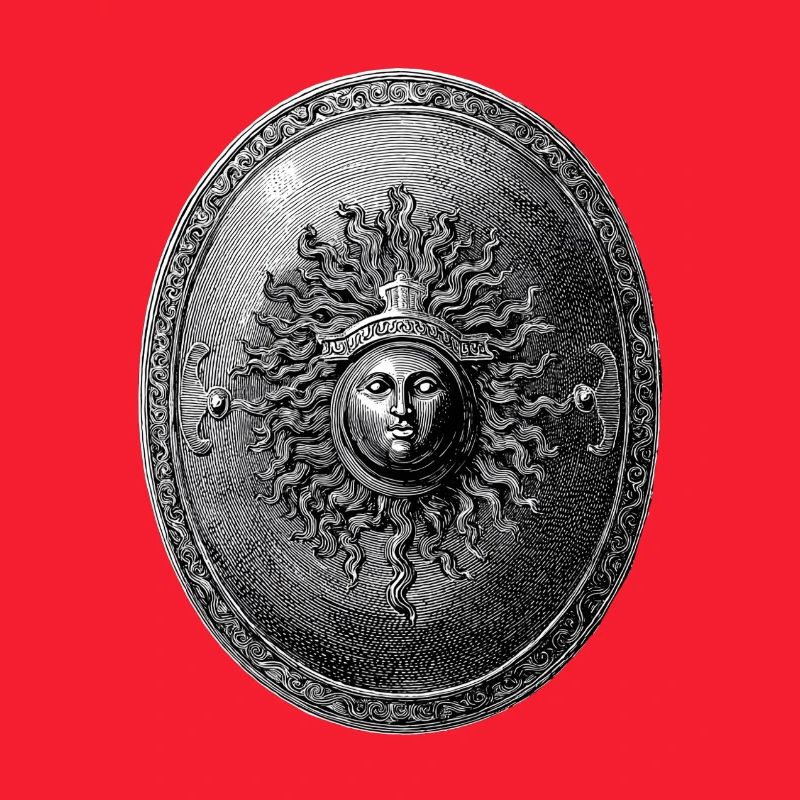 Antique Shield – Classic Engraving