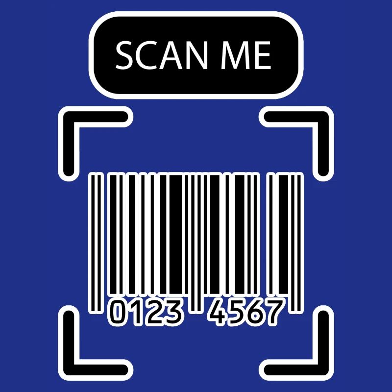 SCAN ME Barcode Funny Design