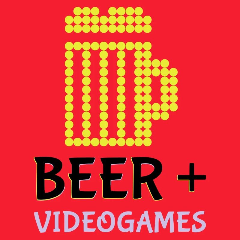 Pixel-Bier-Videospiele